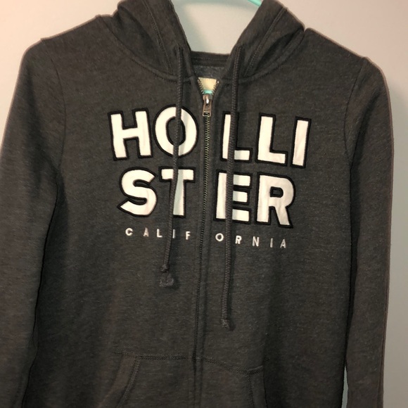 hollister zip up sweatshirt - Picture 1 of 6